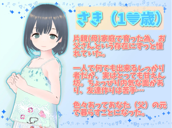 【爆款同居模拟SLG】[3D][萝莉]理想的父亲～与爱女的同居生活～ V1.2.4 DL官方中文版+DLC