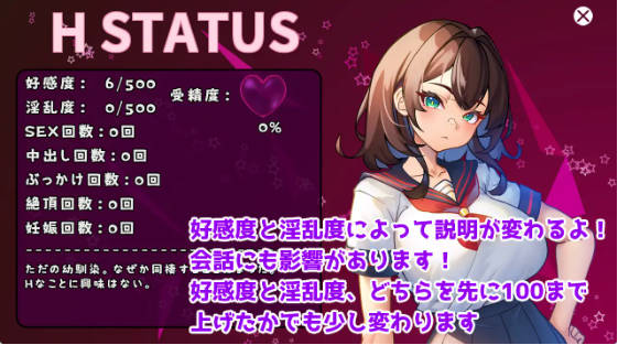 【日式SLG】JKと同棲して色々するゲーム DL版[新作][生肉]