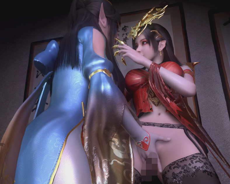 [3D/动态/VAM] Kai Vi 11月新作：美杜莎 x 凤清儿 [3.1G]