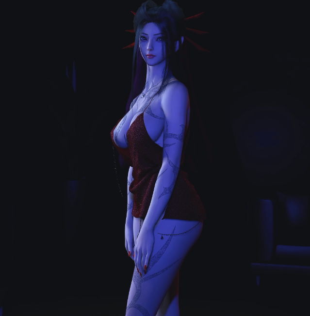 [3D/动态/VAM] EZhustler：Be Your Girl, She On Fire 焰灵姬 性感舞娘骑乘挑逗极致诱惑 [998M]