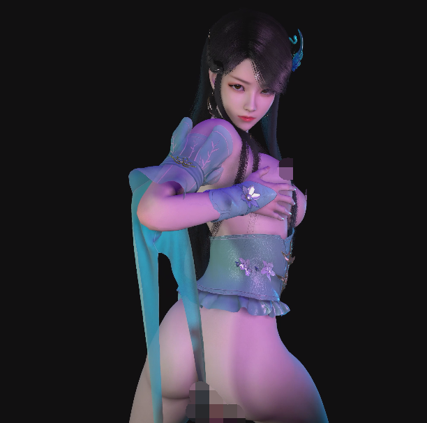 [3D/动态/VAM] Dongmanlove：312 萧熏儿 清纯美少女上位骑乘榨精 [3.2G]