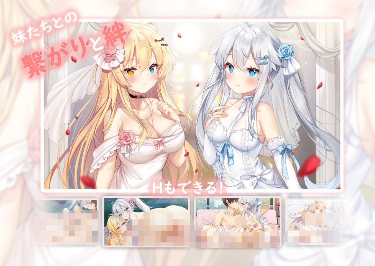 【大型互动SLG】Sisters Connect 想要诉说的心意 Ver1.08 DL官方中文体验版