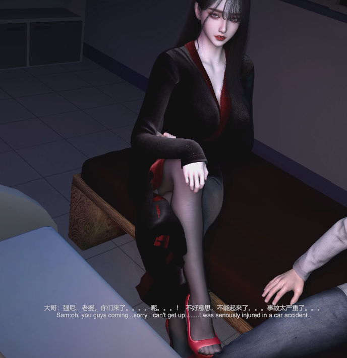 [3D/NTR] fengying：医院NTR上 黄毛小弟在大哥病床前侵犯凌辱黑丝长腿嫂子 [中字] [2.2G]