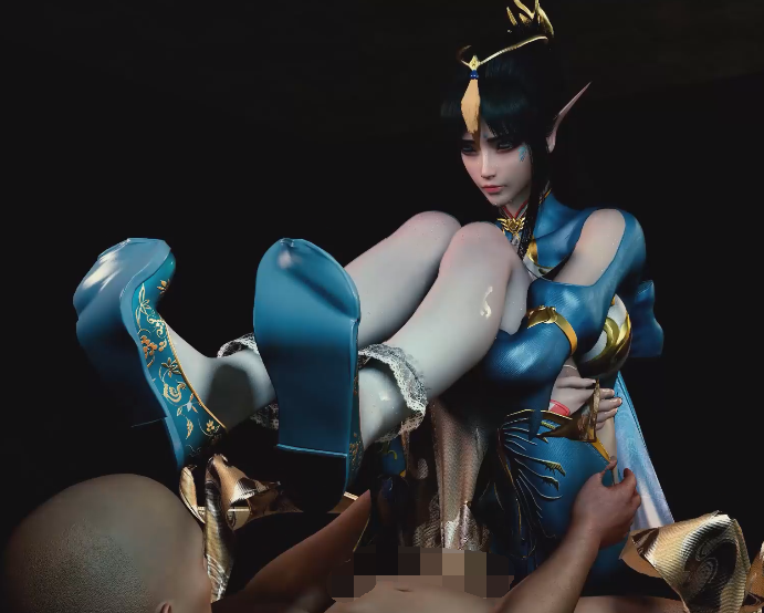 [3D/动态/VAM] 115313wang：斗破苍穹-凤清儿（二） 极品长腿白丝少女多体位激情爆肏 [1.8G]