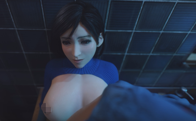 [3D] Xordel 2309：蒂法（长发） 女友在夜总会被陌生男子架在厕所爆肏 [325M]