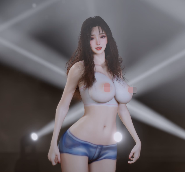 [3D/动态/VAM] fuzzyfeelp：Mysterious 韩国女团热裤诱惑骚舞挑逗  [1.4G]