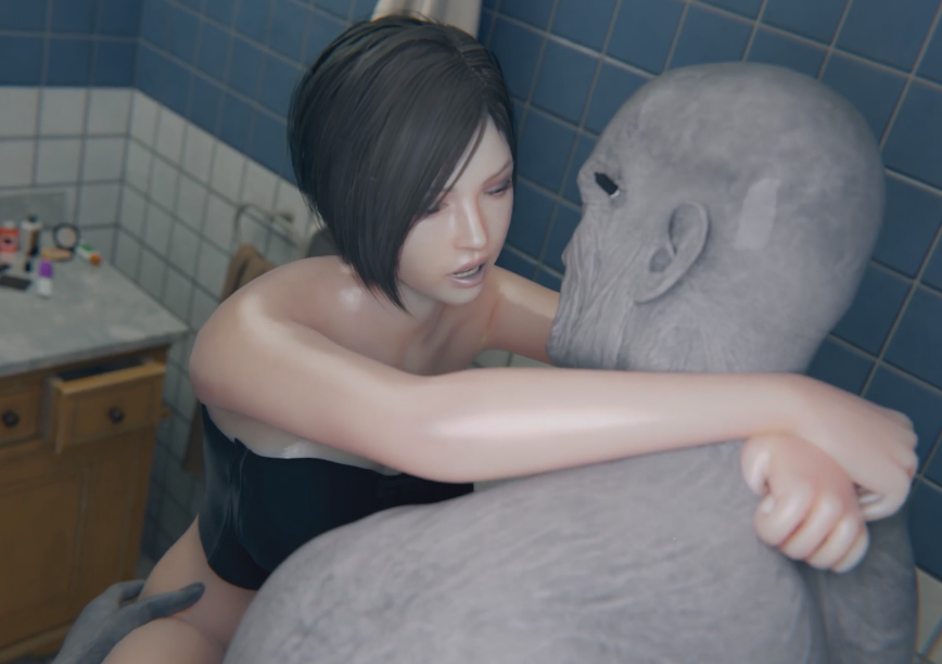 [3D] wgqhs：Ada and Mr X 在好朋友身后肆意侵犯中出他的性感妻子 [1G]