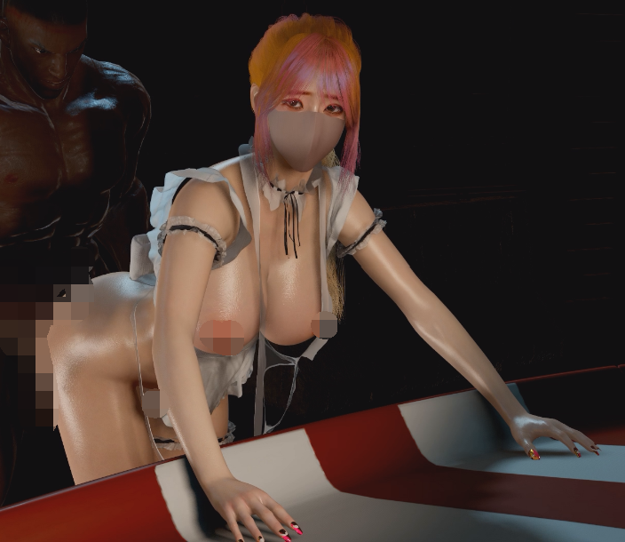 [3D/动态/VAM] Jindo：Quynh BBC 媚黑女友清纯可人奶大臀肥腰细 黑大屌车震激情爆操 [2.6G]