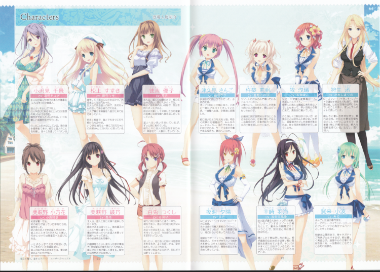 【日式ADV】彼女と俺と、恋するリゾート ~彼女と俺と恋人と。&恋する夏のラストリゾートWファンディスク~Claude汉化版
