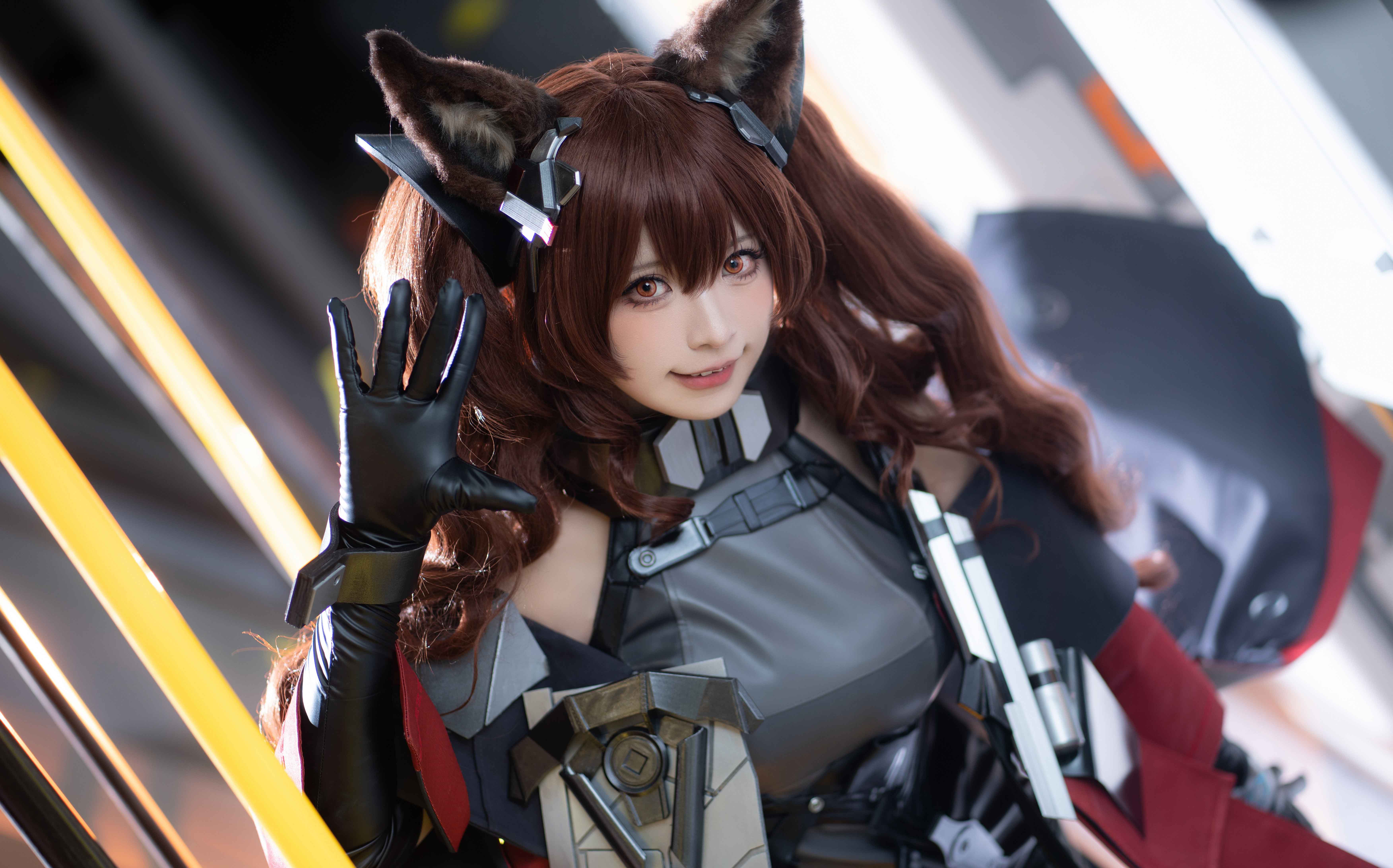 【新】贤儿sherry - 明日方舟 安洁莉娜 [21P][148MB百度云]