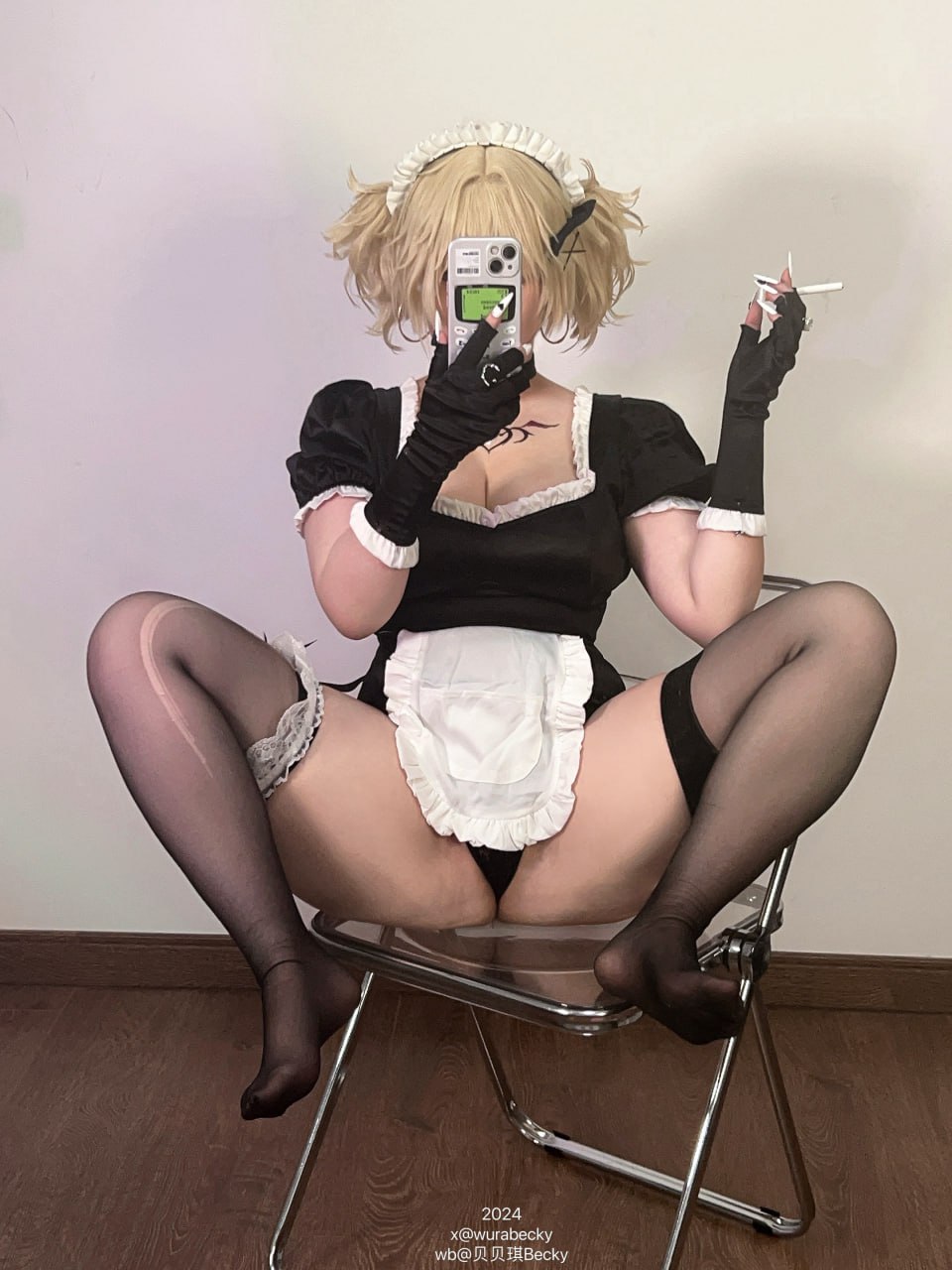 贝贝琪Becky - 烟烟女仆 70p340M百度盘