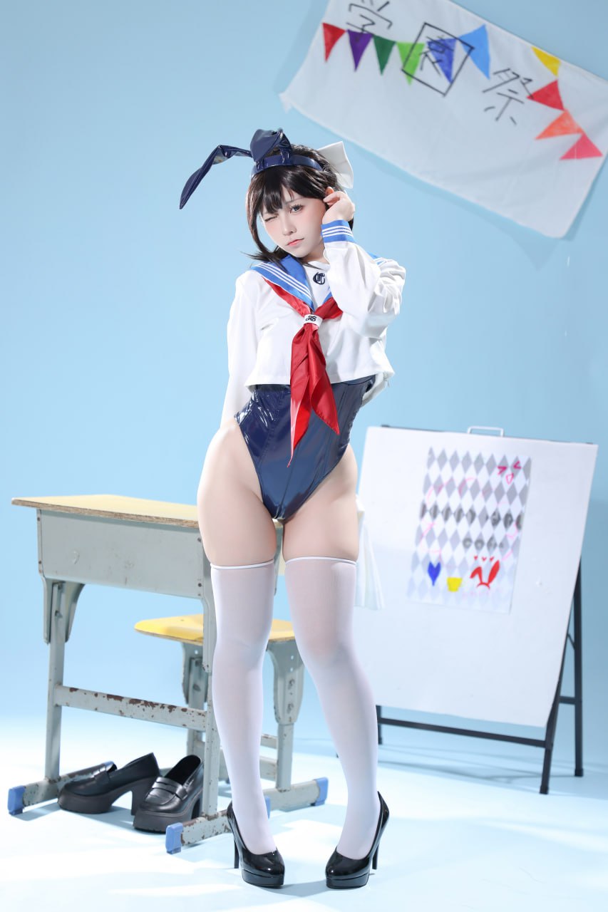 【新】G44不会受伤 - 水手服兔女郎咖啡厅 27P198M百度盘