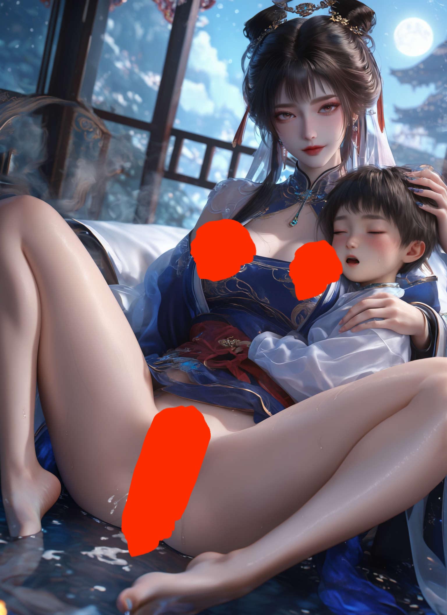 [AI国漫]（搬运至241120）剑来-稚圭（锐克5代）【61P】【218MB百度云】