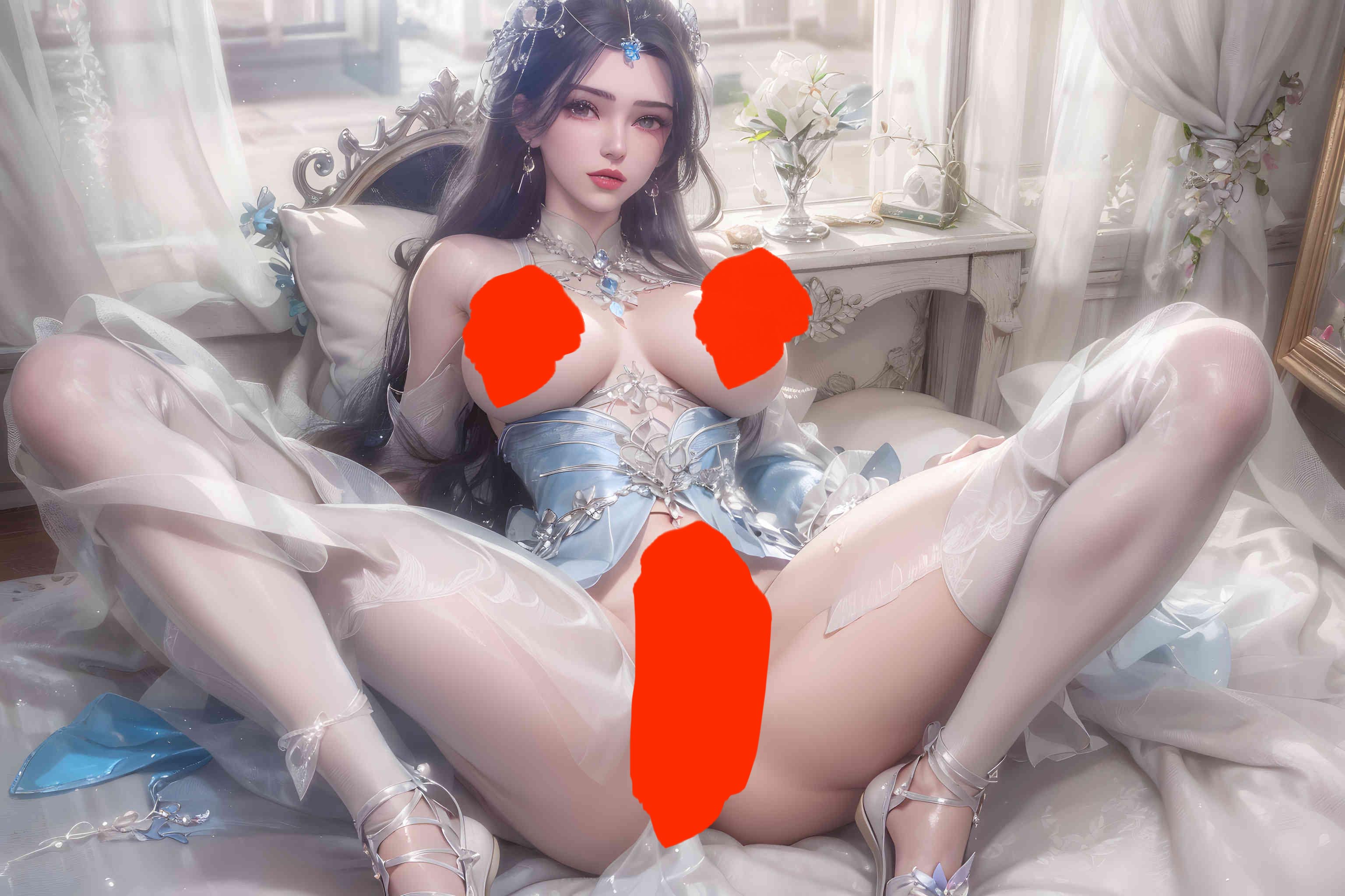 [AI国漫]（搬运至241203）仙逆-李慕婉（xiaoyi）【55P】【681MB百度云】