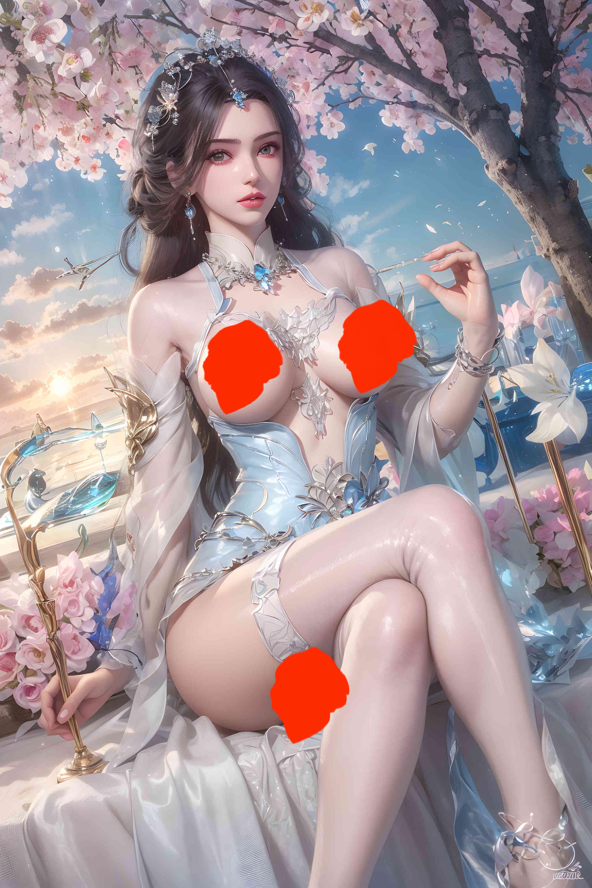 [AI国漫]（搬运至241203）仙逆-李慕婉（xiaoyi）【55P】【681MB百度云】