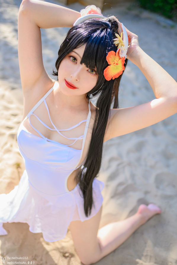 Natsuko夏夏子 - NO.047 碧蓝航线 比叡泳装 【55P474M】