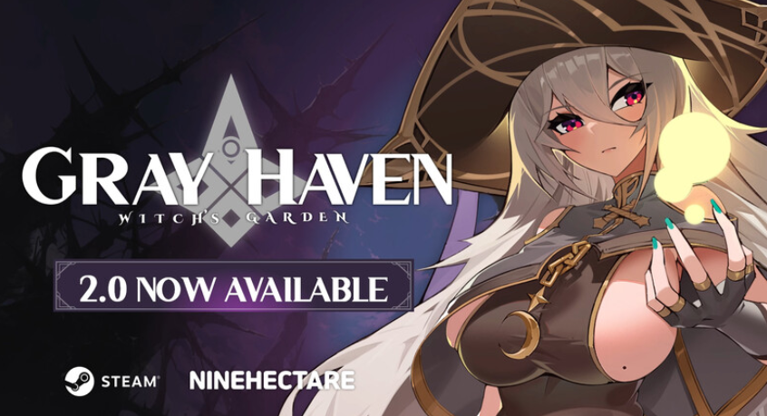 【动作ARPG】灰色乐园 Gray Haven : Witch's Garden V2.0.1 官中【9G】