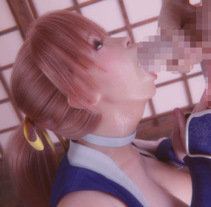 Pantsushi 2411-2412：蒂法 性感女神一脸不情愿的深喉口爆[241M]