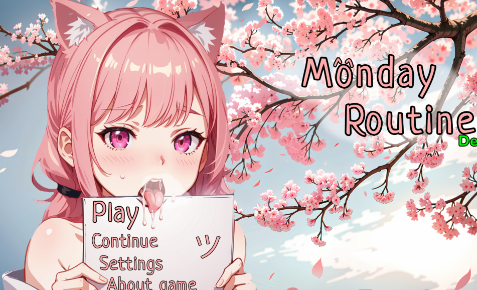 【日式SLG/汉化】周一例行公事 Monday Routine V0.1.0 【PC+安卓/520M】