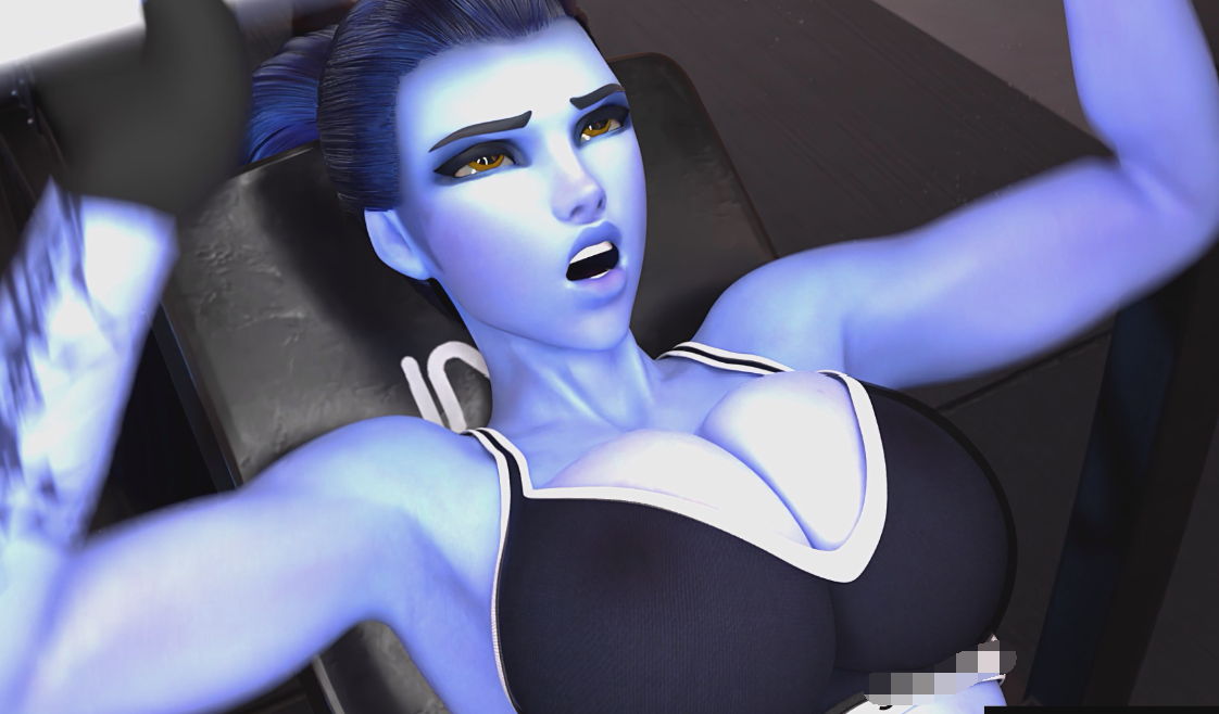 [3D]Slayed.Coom ：Widowmaker Free Weights 黑百合健身房被教练深喉口爆[933M]