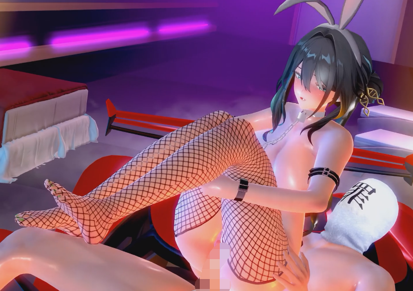 [MMD]AsaiBsai NTR朱鸢艾莲阮梅的乱交派对[393M]
