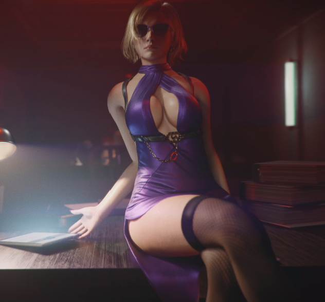 lewdgazer 2412：Nina-Interrogation 妮娜 冷艳黑丝御姐的特殊审讯技巧 [445M]
