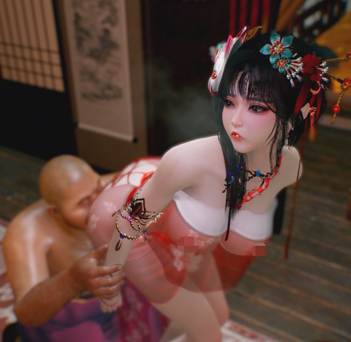 [3D/动态/VAM]ado5168  12月新作VAM亂世嬌妻 EP01 [1.2G]