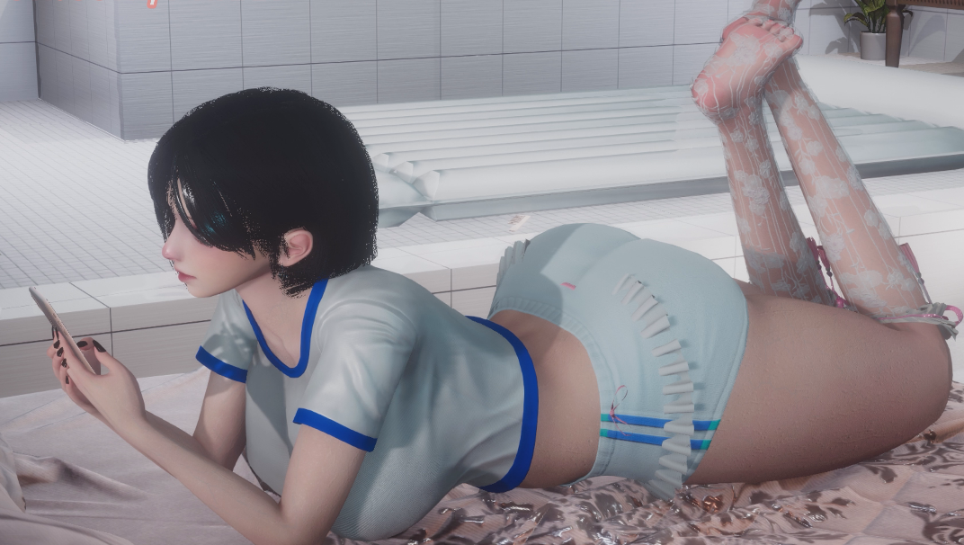 [3D/无修] Phxxx：GF is NTRed by homeless jerks 清纯白丝女友在黑人流浪汉的巨根下逐渐堕落 [2.5G]