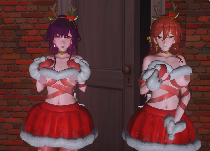 [MMD]ricphastly 12月 星铁 卡芙卡妈妈和姬子妈妈的乱性淫趴 [364M]