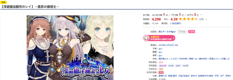 【日式RPG】浮遊魔法都市のレイ~直系の魔導士~AI汉化正式版