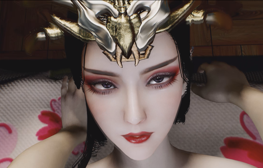 [3D/动态/VAM]LYY（jianjian）：美杜莎黑丝高跟卧室短啪[1.2G]