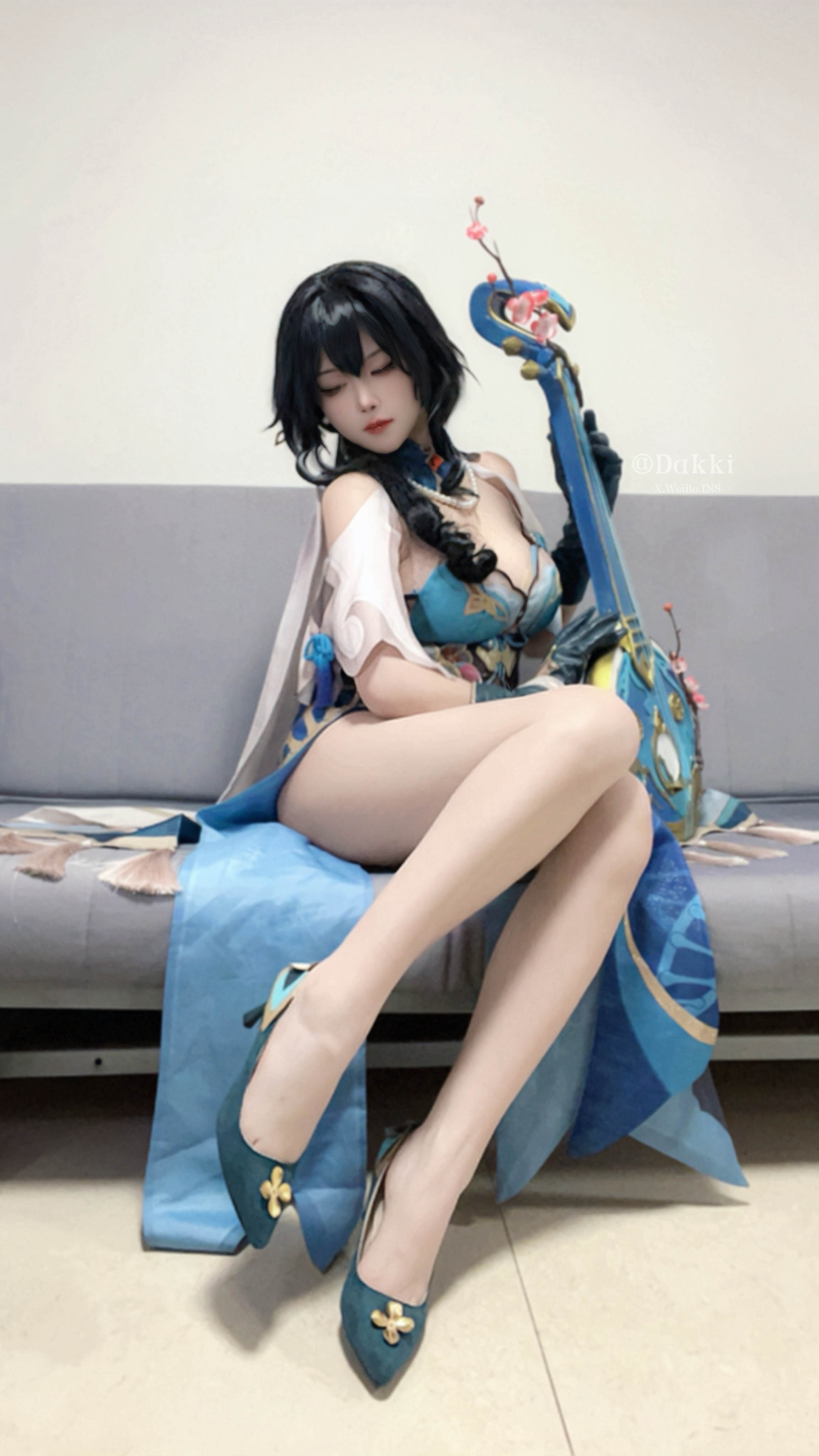 【新】Dakki伊 – 星穹铁道 阮梅 [51P+1V][388MB百度云]