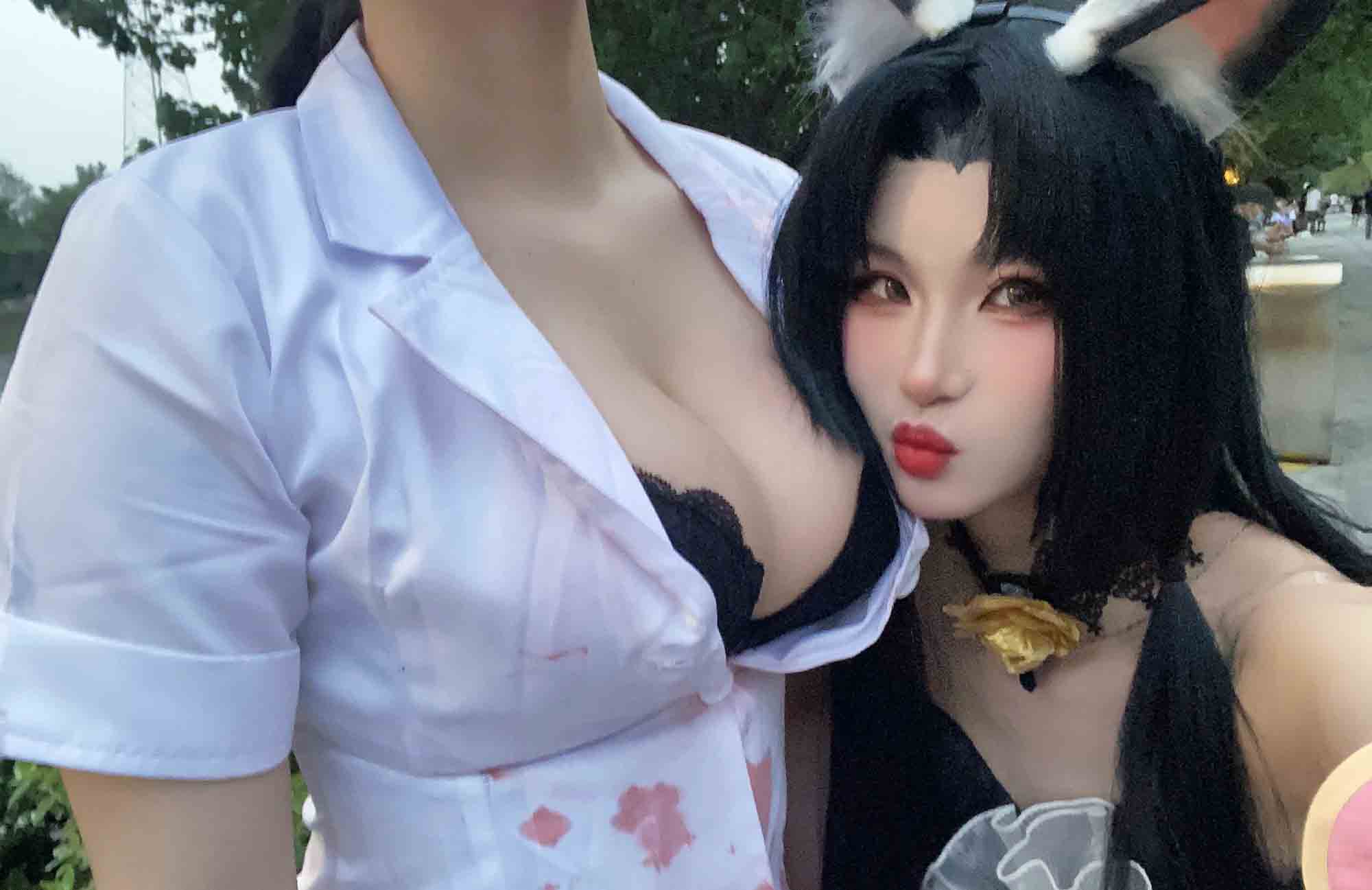 【新】兔胖胖mini - 丧尸护士 (寂静岭)【41P】【322MB百度云】