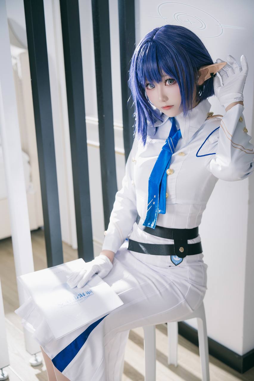 【新】lunananya - 蔚蓝档案 扇喜葵 [24P]201M百度盘