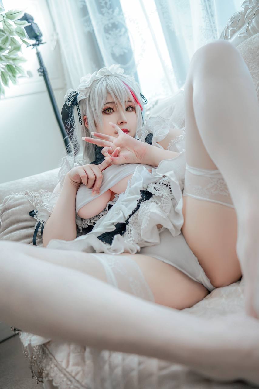 【新】Natsuko夏夏子 - 碧蓝航线 埃吉尔 龙女仆 [17P]97M百度盘