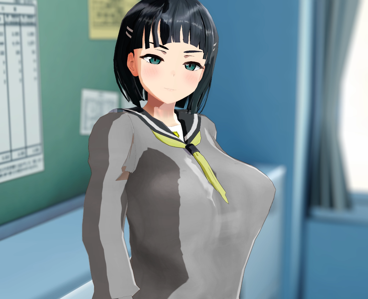 [同人动画][3d动画][YUZU KONBU]ぼくが先に好きだった桐ヶ◯直葉ちゃんがクラスのヤリチンにハメられまくってた動画