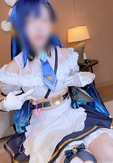Fantia【AliceHolic13】最新 天宫心cos自慰