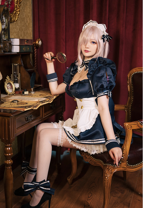 Halo_酱 - FGO 玛修女仆同人 [11P]49M百度盘