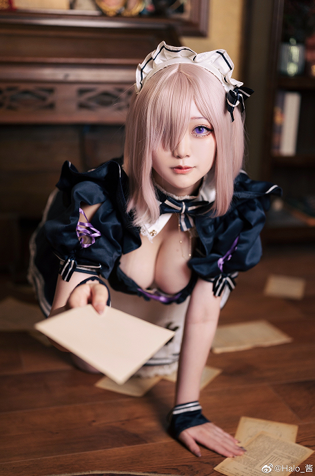 Halo_酱 - FGO 玛修女仆同人 [11P]49M百度盘