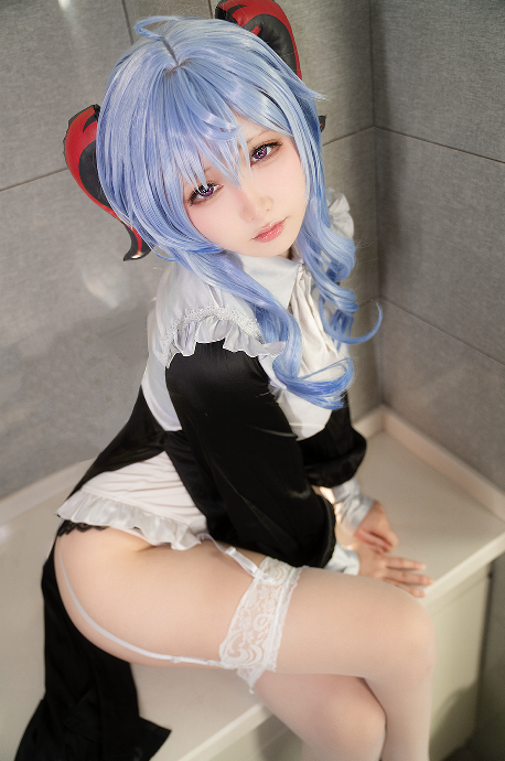 樱梨梨Eriri  No.017 – 甘雨修女 [26P]566M百度盘