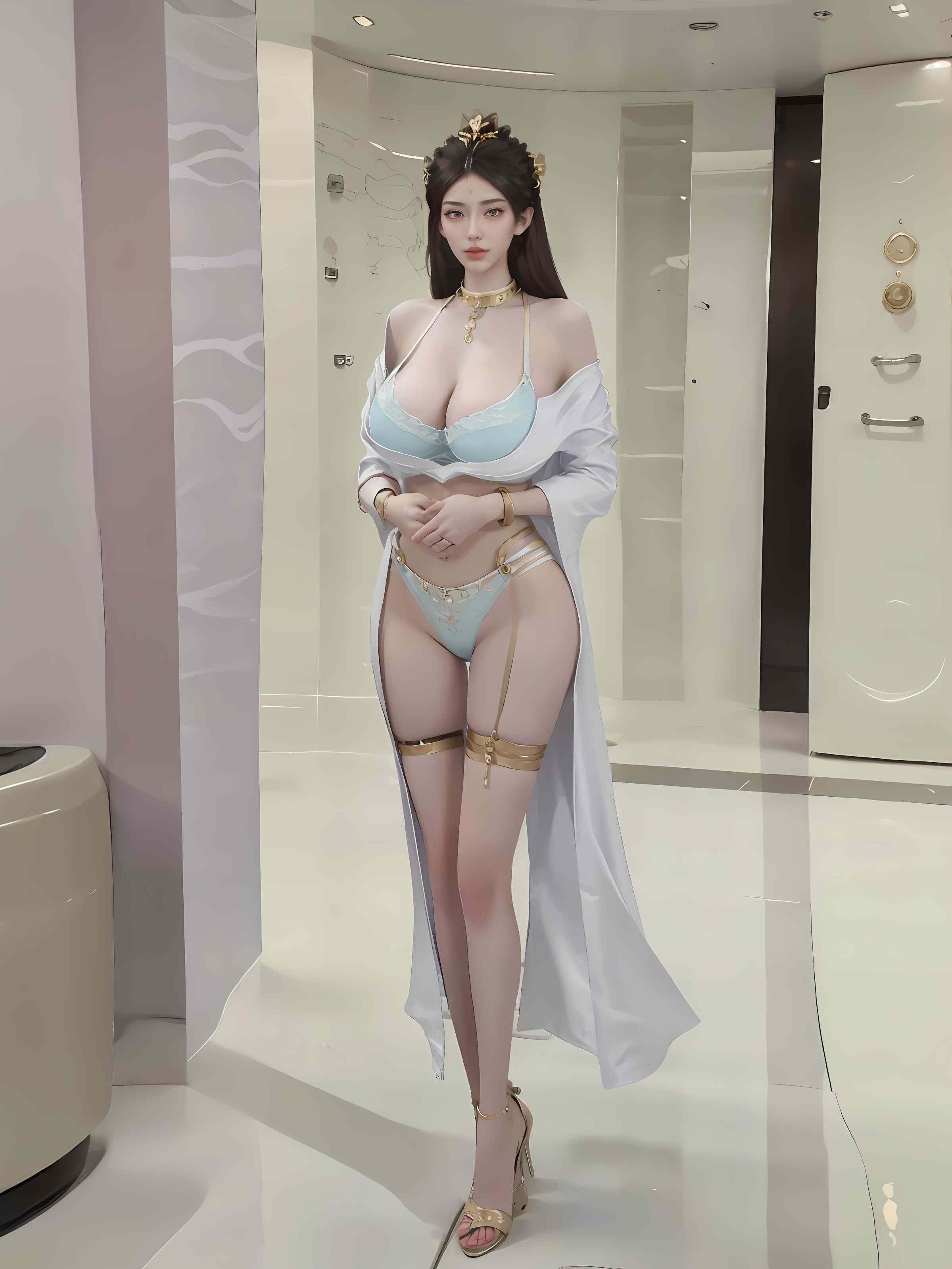 [AI国漫]（搬运至250131）遮天-瑶池圣女【小黄人】【53P】【300MB百度云】