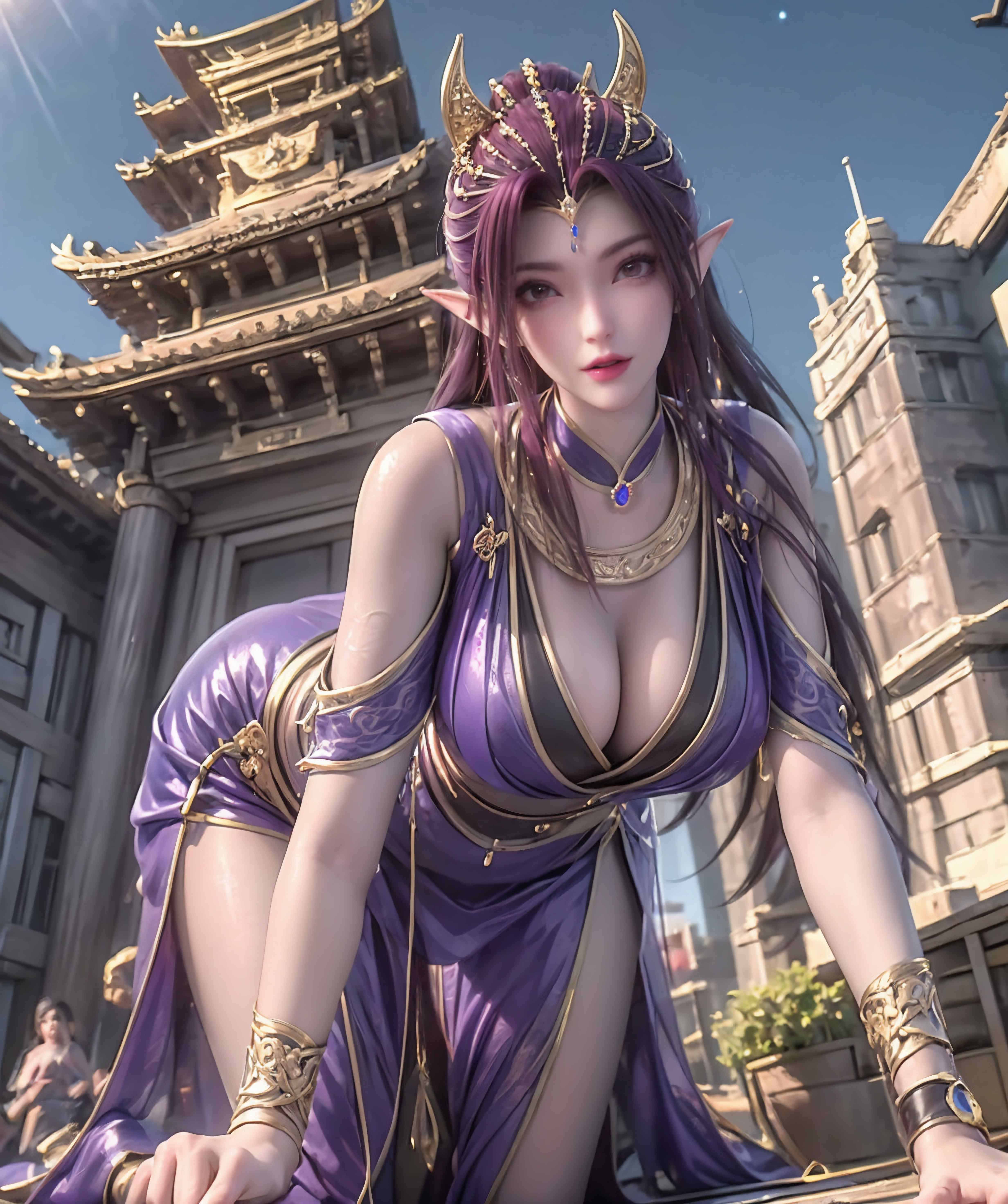 [AI国漫]（搬运至250121）百炼成神-紫玉【72P】【815MB百度云】