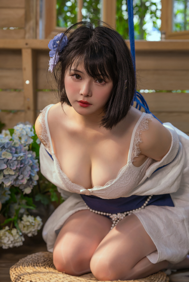 七月喵子 云溪溪 - 潮汐 【34P383M】
