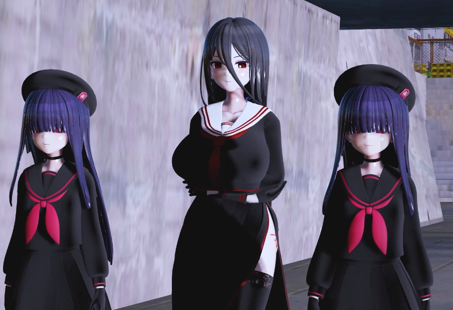 [3D] [ふたなり露出共和国 ] 莲见全篇[2.4G]
