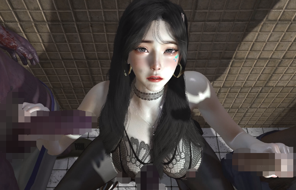 [3D/VAM] 115313wang：黑丝人妻 性感黑丝御姐前后夹击双穴齐开爆肏 [3.5G]