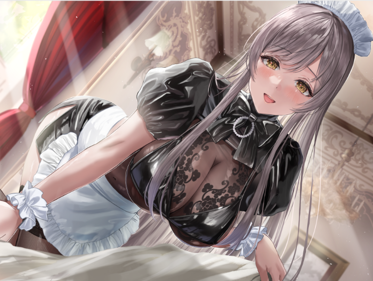 【ASMR】[简体中文版]下任家主的你和晨勃处理女仆的性生活