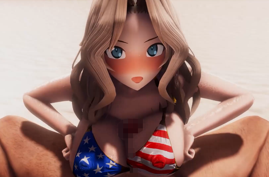 [3D] taka84 1月20 金发巨乳比基尼美女[308M]