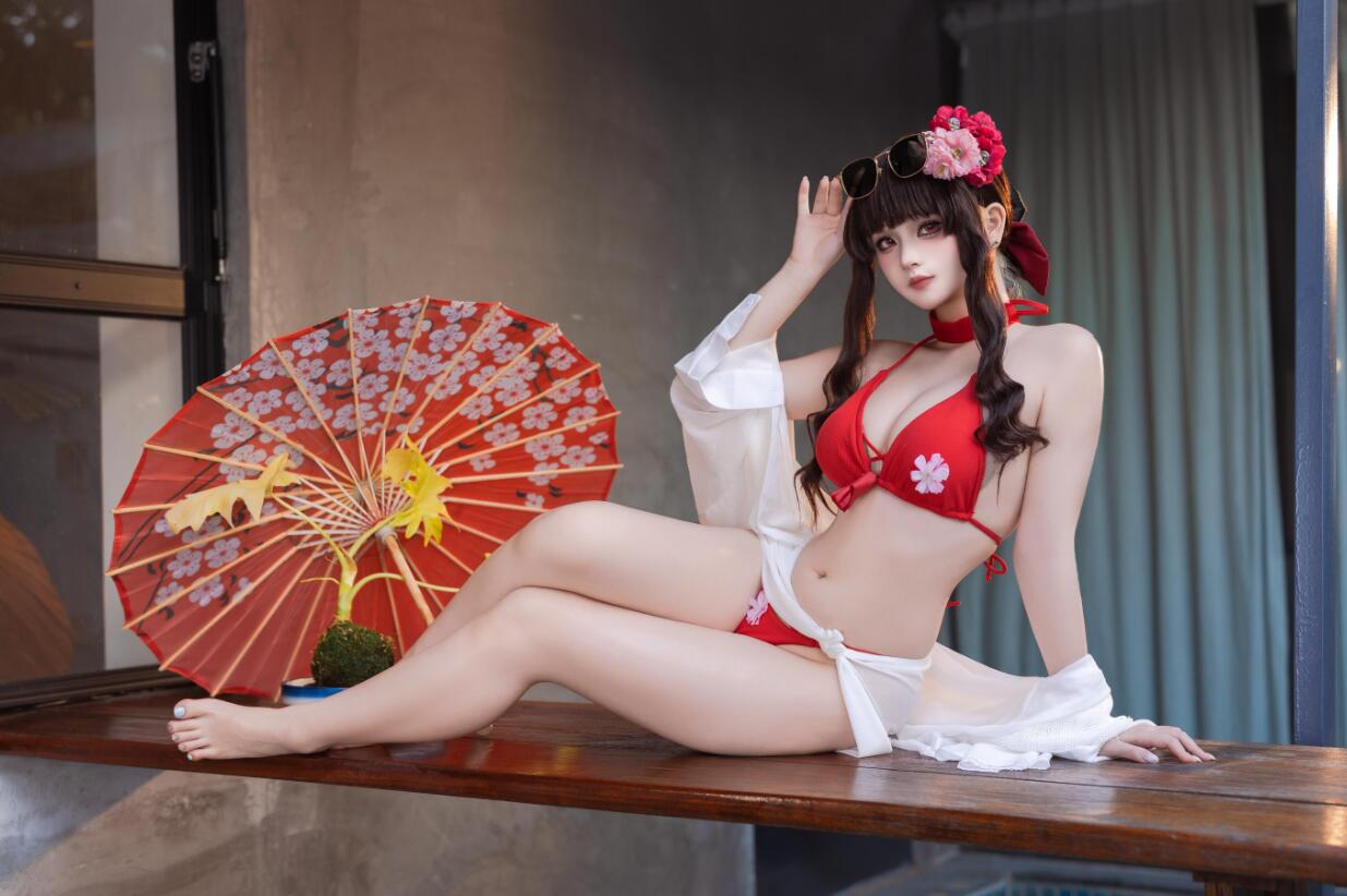 屿鱼 - Sakura🌸🌸 水着 [81P-97MB]