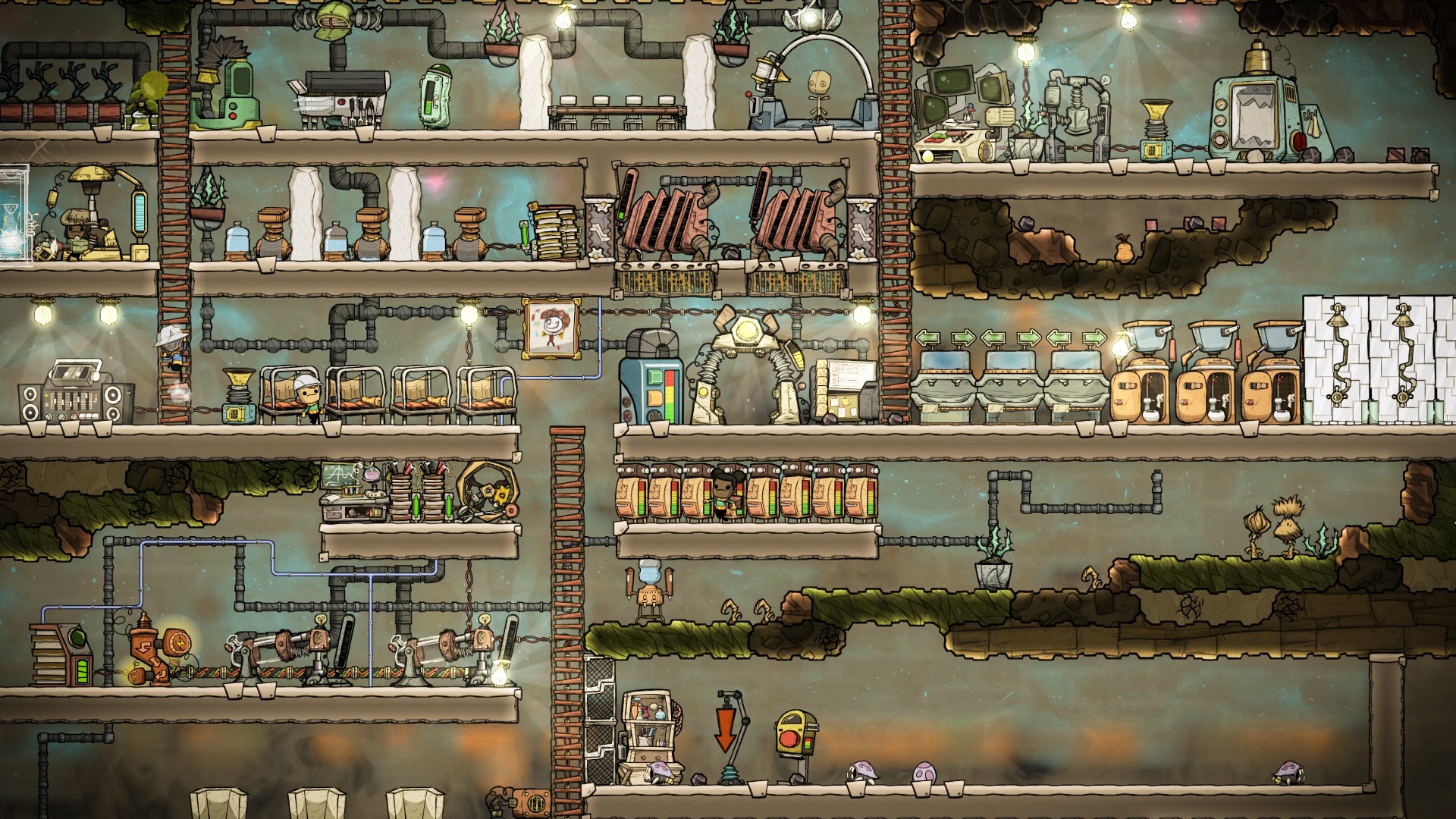 《缺氧：眼冒金星/Oxygen Not Included》V648807-P2P-官中简体|容量2.61GB