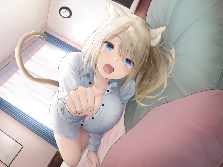 【ASMR】[简体中文版]人类化病毒预警！！～和爱猫雫度过本应一如既往的一天～